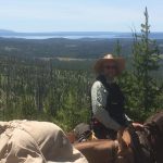 Man in a Cowboy Hat - Yellowstone Horseback Riding